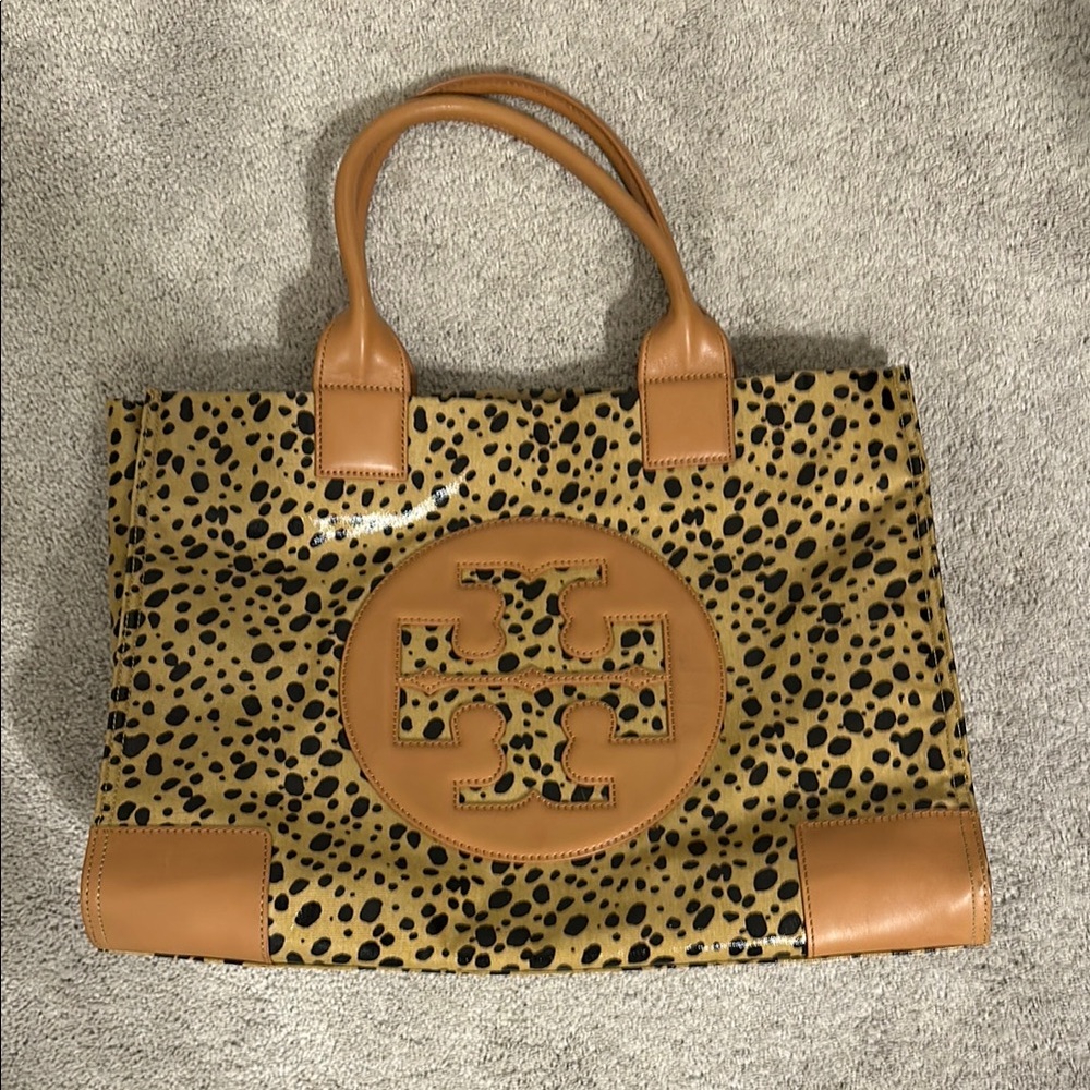 Tory Burch Spotted Print Tote Bag